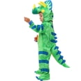 thumbnail image 4 of Joyfy Halloween Triceratops Costume Dinosaur Jumpsuit with Eggs for Kids and Toddlers Halloween Themed Party Dress up Cosplay, 4 of 9