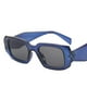 thumbnail image 4 of Pequeño polígono Marco rectangular Gafas de sol para mujer Diseñador de moda Gafas de sol Hombres Gafas negras clásicas Sombras Black-Gray, 4 of 5