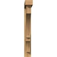 thumbnail image 2 of Ekena Millwork 5 1/2"W x 44"D x 44"H Balboa Block Smooth Bracket w/ Offset Brace, Western Red Cedar, 2 of 25
