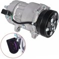 thumbnail image 2 of Seapple A/C Compressor Fit 77541 204-1510 Compatible with 2001 2002 2003 2004 2005 Volkswagen Beetle 1.8L 1.9L 2.0L SD7V16 77554, 2 of 6