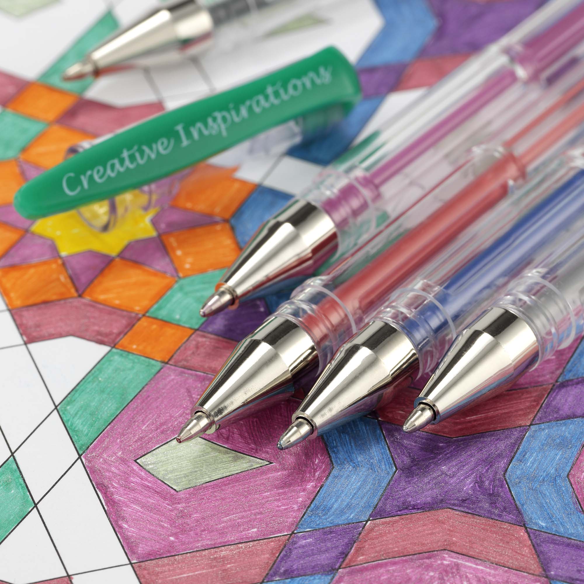 Creative Inspirations Gel Pen Sets - Long Lasting Performance, Vivid, and Free-Flowing Ink Gel Pens for Artists, Bulk, Students, Classrooms, & More! - Set of 120 - 2 Pack