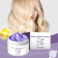 thumbnail image 5 of Productos para el cuidado del cabello Mascarilla capilar de queratina morada Repara el cabello seco Activa la base del cabello y mejora el frizz 100 g Cuidado del cabello, 5 of 5