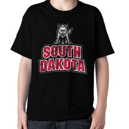 J2 Sport South Dakota Coyotes NCAA Big Mascot Youth T-shirt