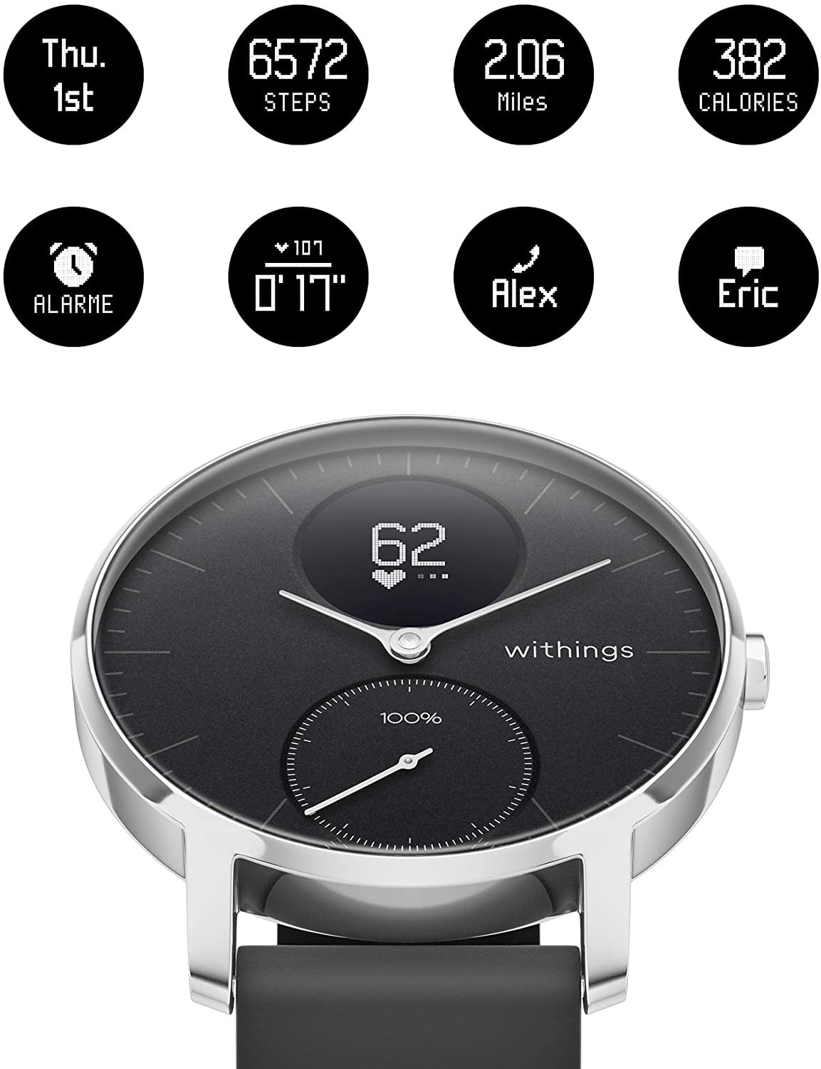 Withings Steel HR Hybrid Smartwatch 