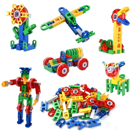 iQ HOUSE 88-Piece Building Block Set DIY Construction Engineering Toy ...
