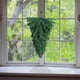 thumbnail image 5 of mfyjkho Guirnalda de árbol de Navidad al revés|decoración colgante con borlas artificiales|agujas de plástico verde|hierro para chimenea|pared|ventana|árbol de Navidad|17,72 x 11,81 x 1,97 pulgadas, 5 of 8
