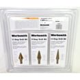 thumbnail image 2 of Worksmith 3-Piece 13, 9 &11 Step Drill Bits Titanium Nitride Finish, 2 of 2