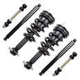 thumbnail image 3 of CCIYU Complete Suspension Kit Fits 07 08 09 10 11 12 13 for Chevrolet Silverado 1500, 09 10 11 12 13 for GMC Sierra 1500 Includes Strut Spring Assembly, Rear Shock Absorber, Stabilizer Bar Link Kit, 3 of 5