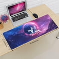 thumbnail image 6 of Fantasy Starry Unicorn Extended Professional Gaming Mouse Pad 31.5x11.8inch, Non-Slip Computer Mouse Pad Waterproof Keyboard Pad Desk Mat, 6 of 6