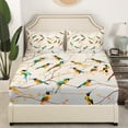 thumbnail image 3 of Erosebridal Bird Kingfisher Bed Sheets Full, Wild Animal Bedding, Ultra Soft, 3 of 6
