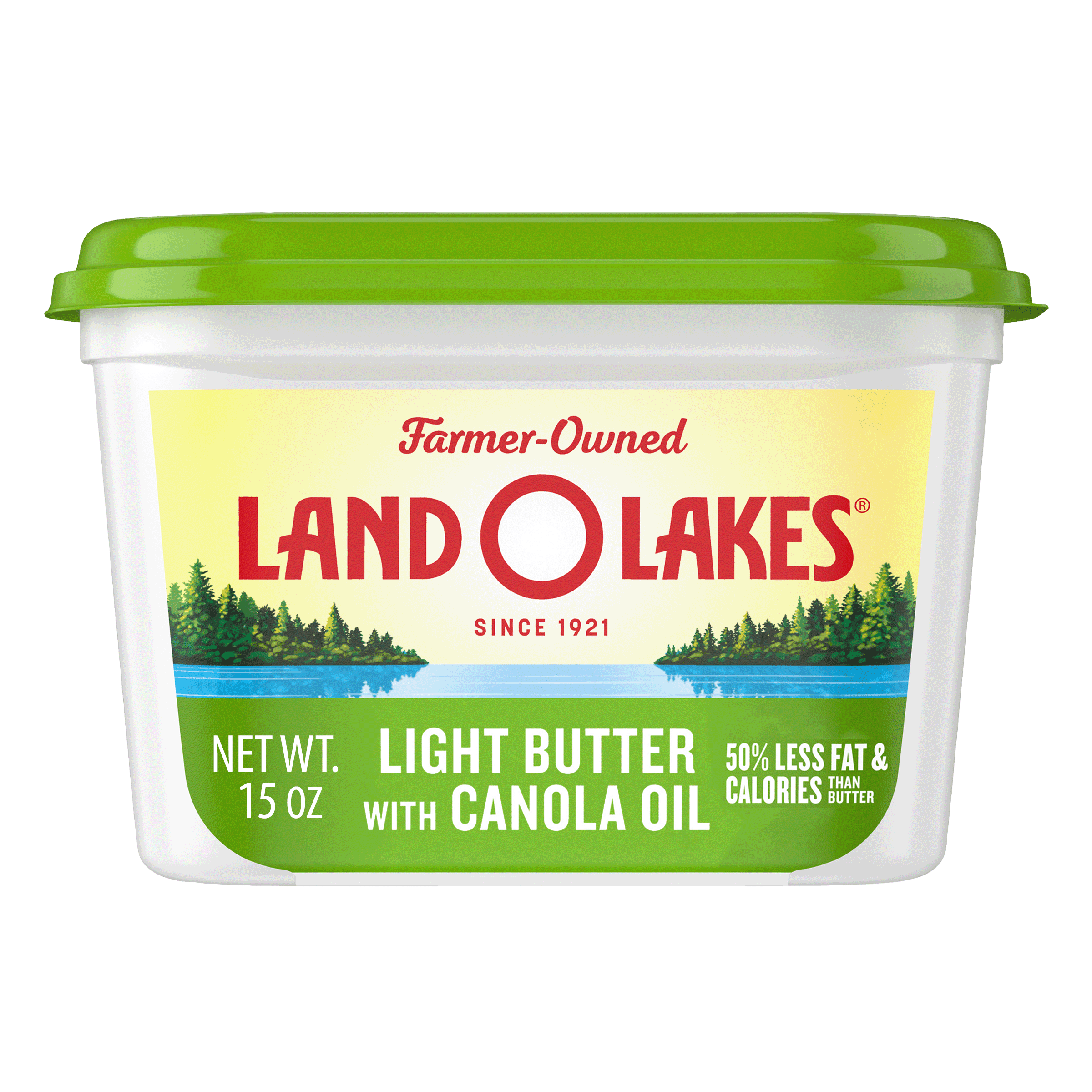 Land O Lakes® Light Butter With Canola Oil 15 Oz Tub
