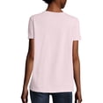 thumbnail image 2 of Hanes Women's Relaxed Fit Authentic ComfortSoft Crewneck T-Shirt, 2 of 5