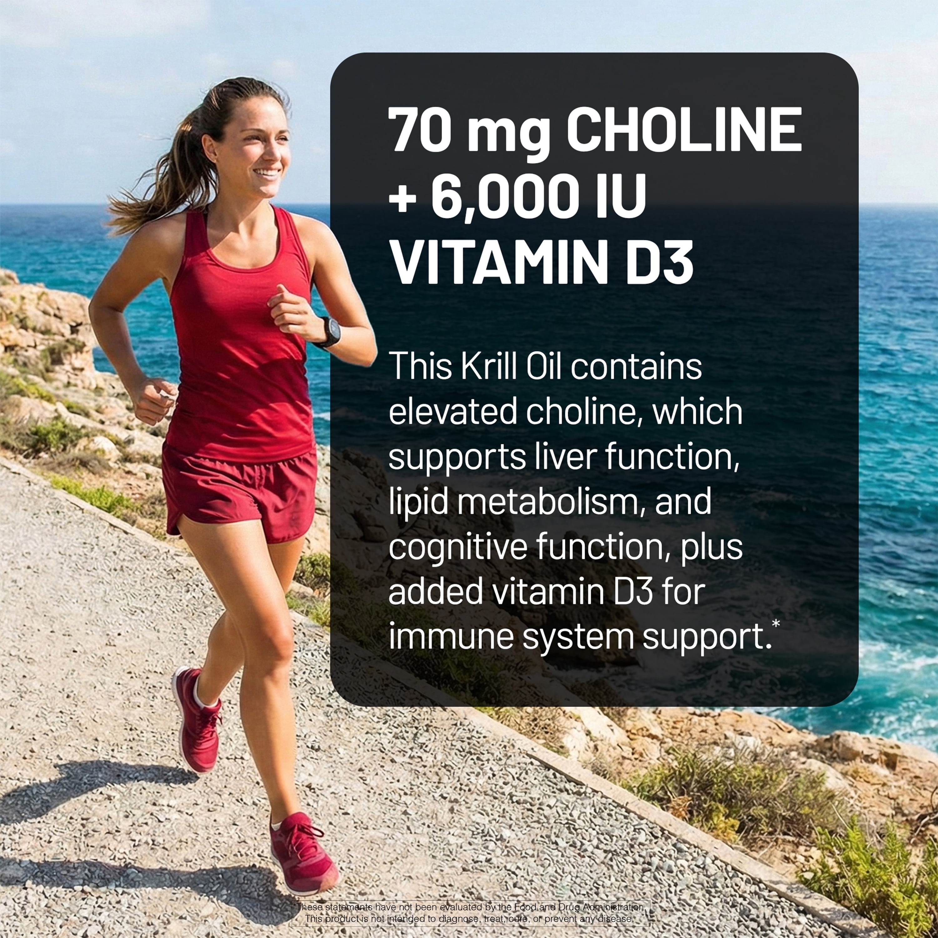 NatureWise Krill Oil 1,000 mg + Vitamin D3 6,000 IU - SUPERBAboost Concentrated Antarctic Krill Oil - Omega-3 EPA & DHA, Phospholipids & Astaxanthin - Non-GMO - 60 Softgels[30 Day Supply]