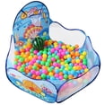 thumbnail image 2 of Kids Ball Pit Foldable Funny Creative Cartoon Ball Tent Play Tent with Hoop, 2 of 7