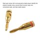 thumbnail image 3 of Scienceny Conector de cable de altavoz chapado en oro de 4mm, adaptador de enchufe de receptor de Audio Universal para doméstico, 12 Uds. Vehículos, repuestos y accesorios Mis, 3 of 6