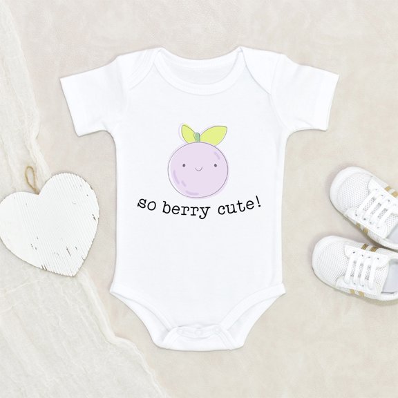 Blueberry Baby Clothes - Very Berry Cute Clothes - Cute Baby Clothes - Fruit Baby Clothes