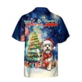 thumbnail image 2 of Merry Christmas and Happy New Year Santa Havanese Holiday Xmas Winter 2025 Hawaiian Shirt Breathable Summer Unisex Merch Havanese Dog Lover Gifts Idea - 00024, 2 of 6