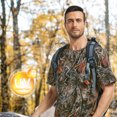 thumbnail image 4 of Bassdash Men's Camo Shirt UPF 50+ Wrinkle-free Breathable Short Sleeve UV Protection T-shirt for Hunting Hiking SR02M, 4 of 8
