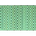 thumbnail image 1 of Ahgly Company Indoor Rectangle Solid Turquoise Blue Modern Area Rugs, 8' x 12', 1 of 4