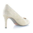 thumbnail image 5 of Rockport Total Motion 75 Mm Pth Plain Pump Women's Heels Nude Glam Size 6 W, 5 of 8