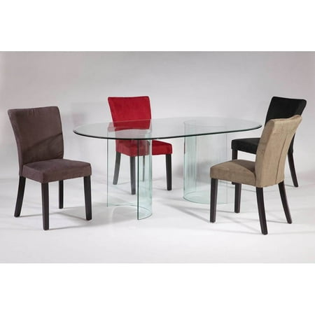 oval dining table chintaly carmel piece