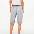 thumbnail image 7 of Qulqfy Summer Shorts Women Wide Leg Quick Dry High Waisted Gray Shorts Casual Knee Length Workout Shorts for Women 3XL, 7 of 7