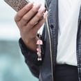 thumbnail image 4 of FRCOLOR Wear-resistant Pink for Decorative Bag Accessory and Key Organization 3.5 Inches, 4 of 8