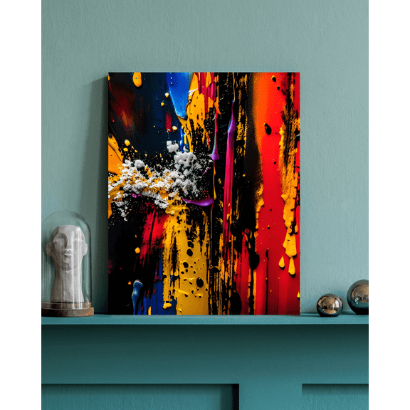 Abstract Reverie - Abstract Expressionism Canvas Wall Art