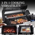 Propane Pan Installation CIG GARDEN 4-Burner Propane Gas and Charcoal Grill Combo with Side ...