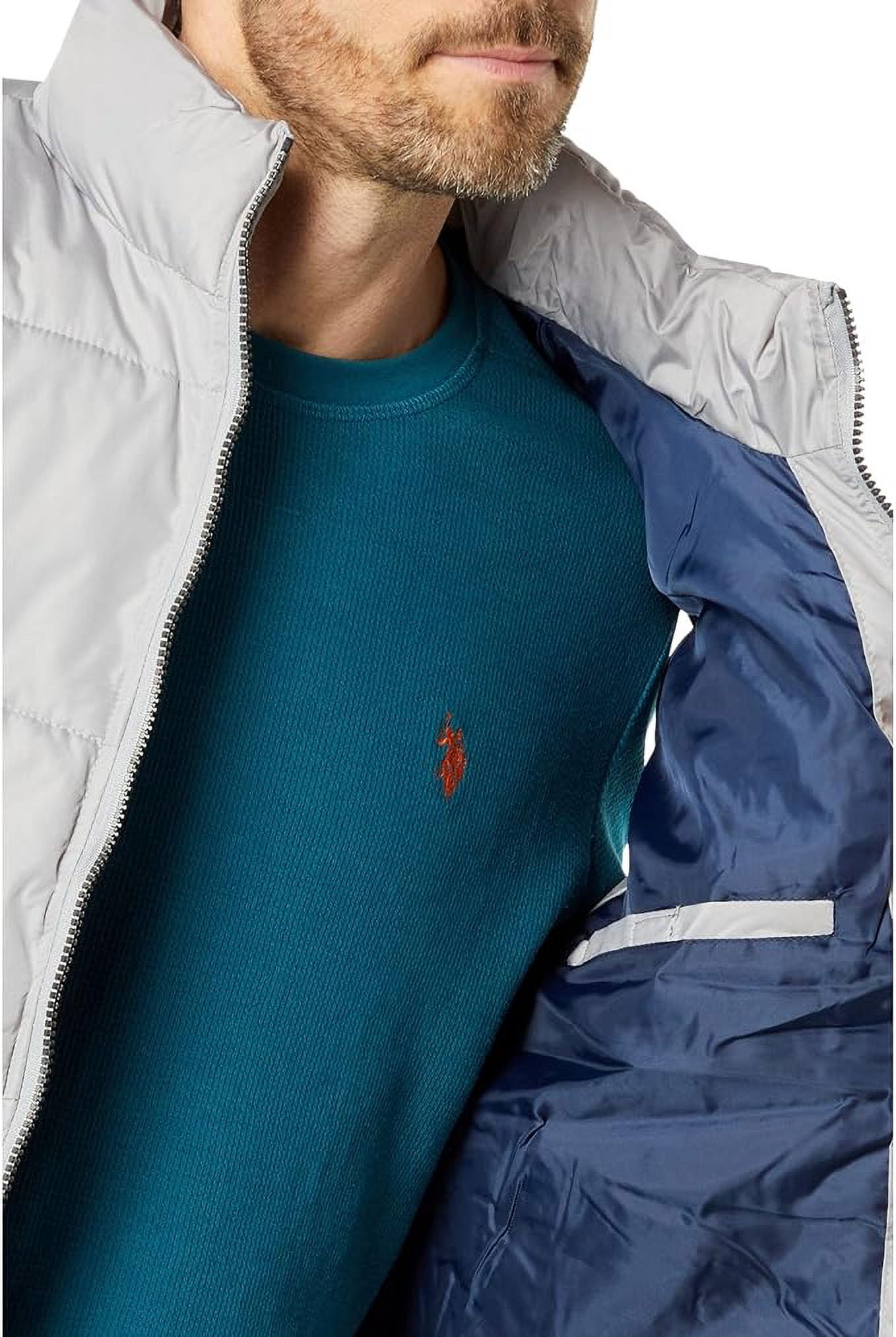 U.S. Polo Assn. Men's Signature Vest Vapor Grey Large