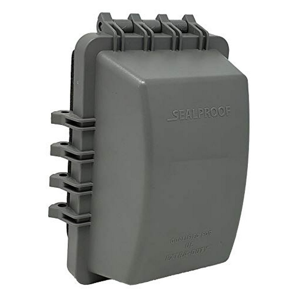 Sealproof 1Gang Weatherproof In Use Outlet Cover One Gang Outdoor