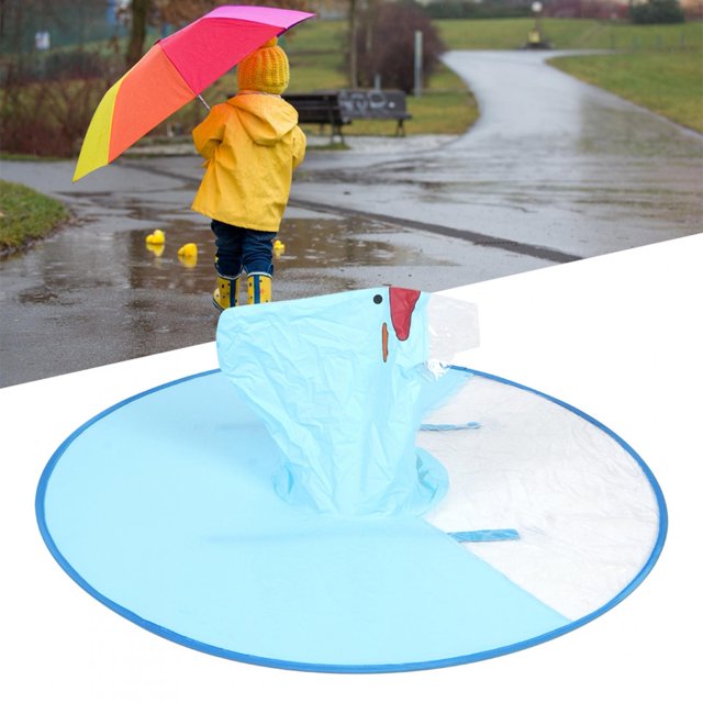 Chubasquero, Chubasquero plegable para niños, abrigo impermeable portátil con capucha, sombrero con capucha, paraguas, lograr más