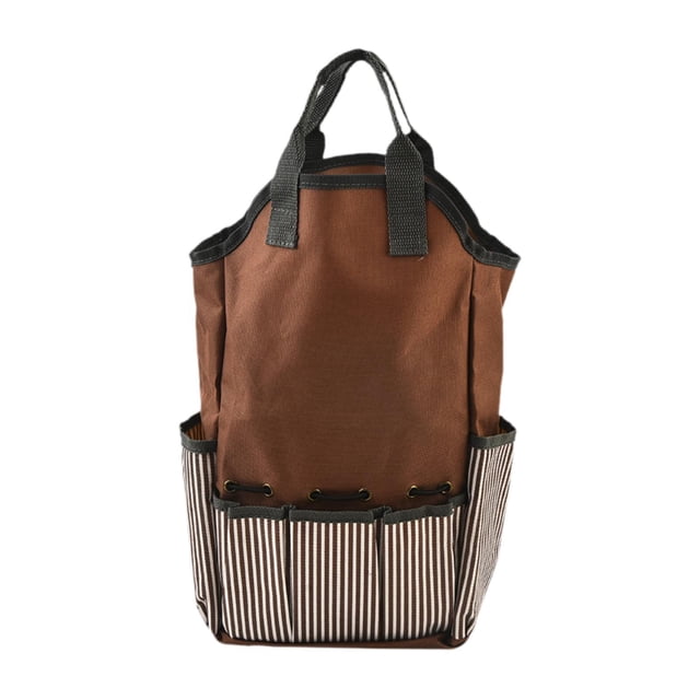 Bolsa organizadora multiusos para herramientas de jardinería, con múltiples bolsillos, bolsa para herramientas de jardín y de reparación para personal