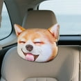 thumbnail image 4 of Almohada de cuello de coche con soporte para la cabeza - Cojín cómodo para conducir, desplazarse y viajar por carretera, 4 of 6