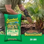 Sunniland Palm Fertilizer, 6-1-8, 20 lb. Bag