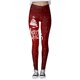 thumbnail image 1 of Gibobby Leggings Navideños Pantalones estampados navideños personalizados para mujer, mallas ajustadas personalizadas para mallas para correr(Vino,G), 1 of 5