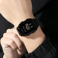 thumbnail image 3 of SKMEI Men's Digital Multifunction Watch Outdoor Casual Square 50M Waterproof Led Light Wristwatch, 3 of 9