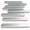 Silver (Electroplated), variant on Hasako Fractional Weight Vest Plates, Rustproof Solid Steel Inserts for Rucking, Tactical Carrier & Strength Training