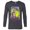Charcoal Heather, variant on Disney PIXAR Lightyear Not Today Zurg - Long Sleeve T-Shirt for Men - Customized-Athletic Heather