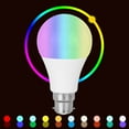 thumbnail image 3 of Bombilla LED inteligente WiFi Bluetooth con atenuación RGB y cambio de color para Amazon, Alexa, Google Home, IFTTT y Tmall Genie, 3 of 10