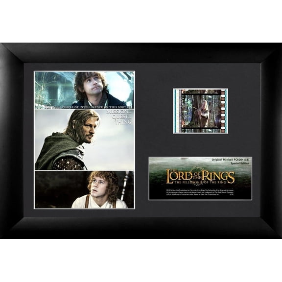 The Lord of the Rings: The Fellowship of the Ring (S6) Minicell FilmCells Framed Desktop Presentation USFC6204