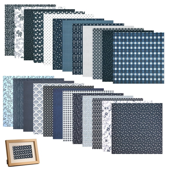 12x12 Scrapbook Paper Pad 24 Sheet Double Sided Decorative Craft Paper for DIY Art Card Making Scrapbook Photo Frame Decor Present Decoration 24 Design