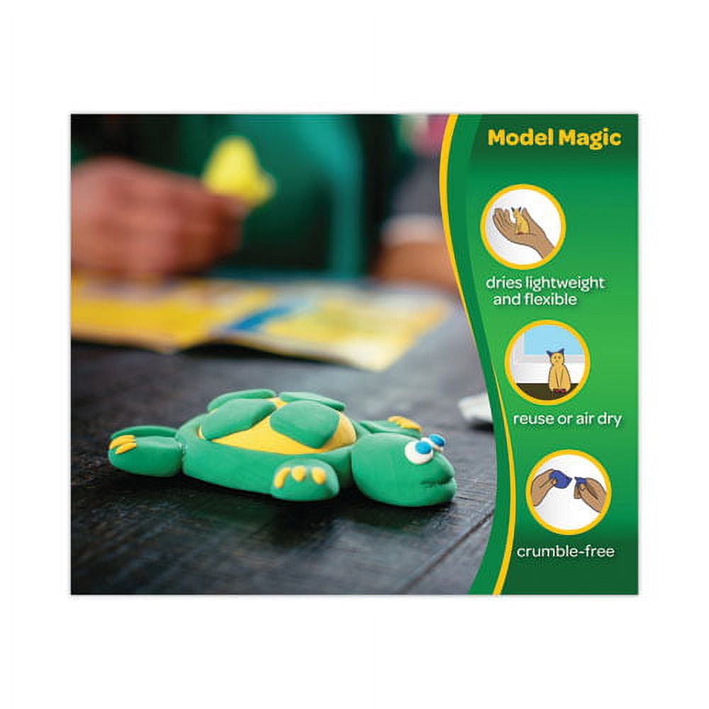 Model Magic Modeling Compound, 8 Oz Packs, 4 Packs, Assorted Natural Colors, 2 Lbs | Bundle of 2