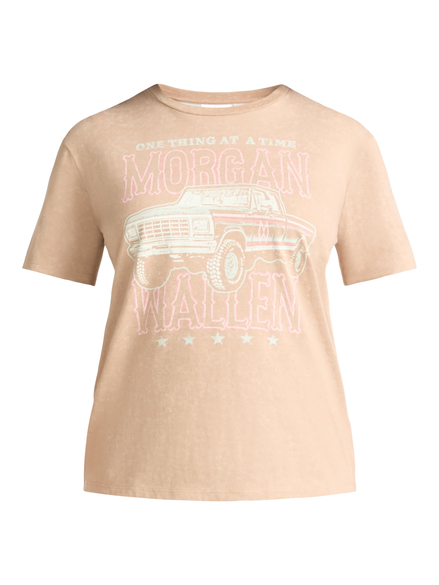 Morgan Wallen Graphic Band Tee with Short Sleeves, Women's, Sizes XXS-XXL