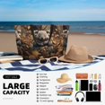 thumbnail image 5 of Kdxio Cute Fallen Leaf Koala for Beach Bag for Women Large Beach Tote Bag Waterproof Sandproof Swim Bag with Zipper Pockets Beach Vacation Travel, 5 of 7