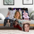 thumbnail image 6 of Millie Bobby Brown Blanket Sexy #2 Ultra Soft Flannel Fleece Blanket Stylish Bedroom Living Room Sofa Warm Blanket All Season Use 30""*40""（76 * 100cm）, Style-5, 6 of 6