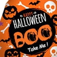 thumbnail image 3 of 50 bolsas de dulces de Halloween, bolsas de regalo, bolsa de almacenamiento para suministros de celebración Naranja Zulema Bolsas de dulces, 3 of 8