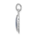 thumbnail image 2 of Sterling Silver Rhodium-plated Miraculous Medal, 2 of 3