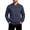 Navy, variant on Mens Bomber Jacket Lightweight Casual Full Zip Up Long Sleeve Windbreaker Spring Fall Varsity Coat Jackets with Pockets