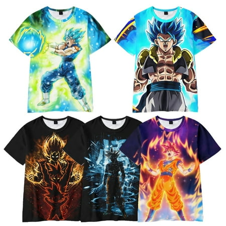 

Dragon Ball Men s Crewneck Tee Cmofort Shirt For Women Men